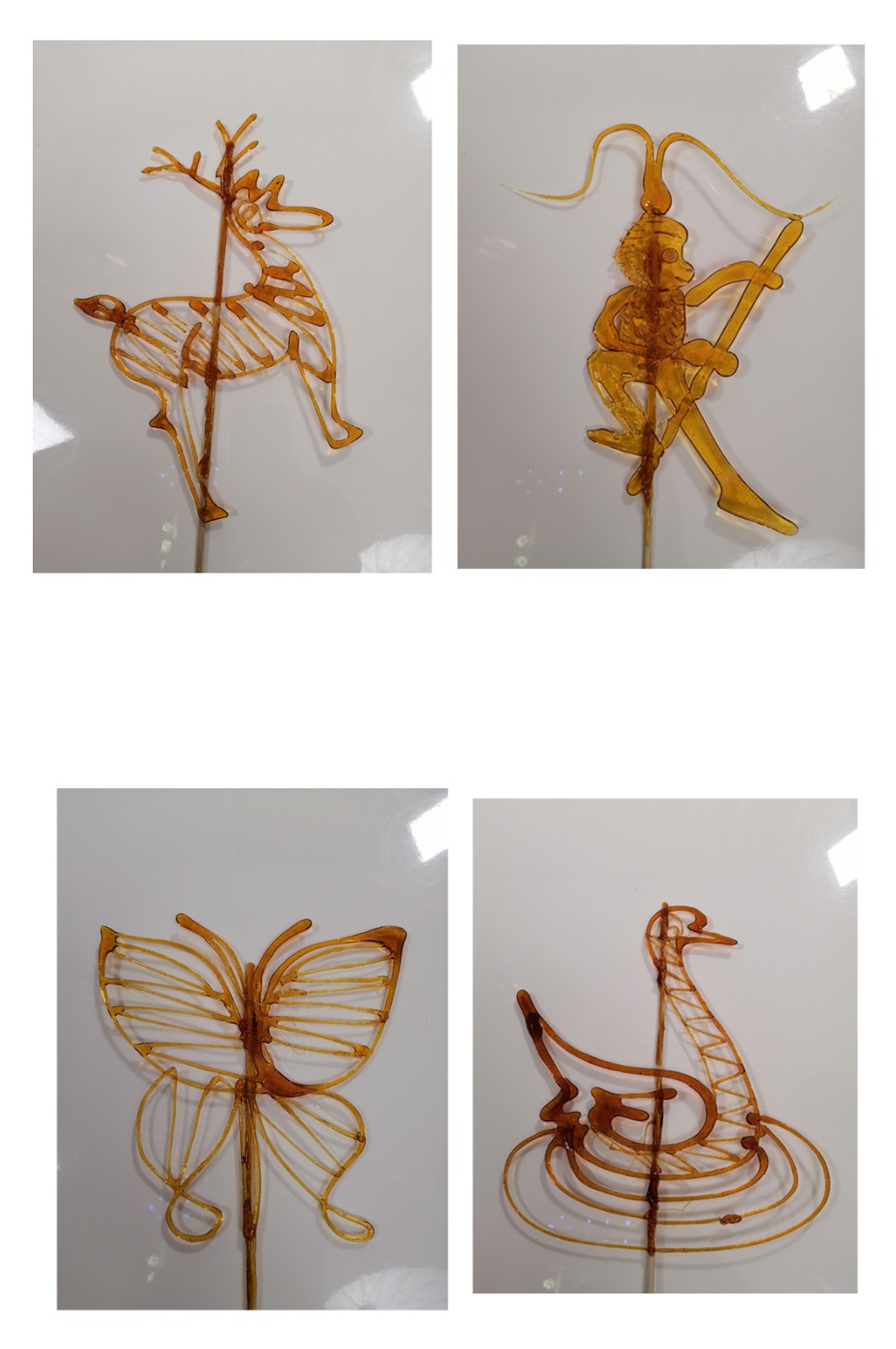 传统糖画作品